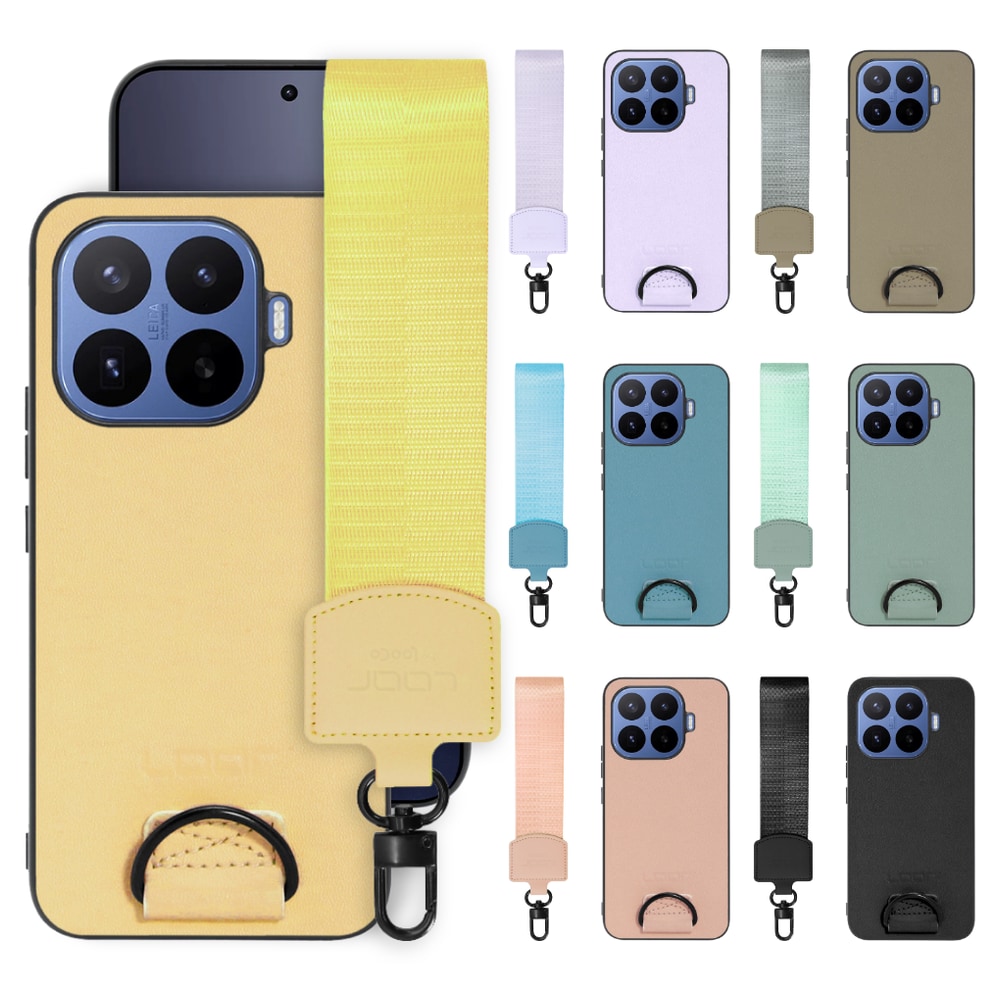 [ LOOF STRAP-SHELL (ショートVer.) ] Xiaomi 17T Pro シャオミ スマホケース 背面 ケース カバー ハードケース ハンドストラップ  本革 [ Xiaomi 17T Pro ]