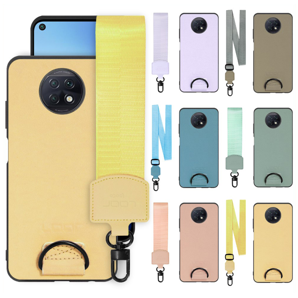 [ LOOF STRAP-SHELL ] Xiaomi Redmi Note 9T redminote9t redminote note9t スマホケース 背面 ケース カバー ハードケース ショルダー スマホショルダー ストラップ 肩掛け 首掛け 本革 [ Redmi Note 9T ]