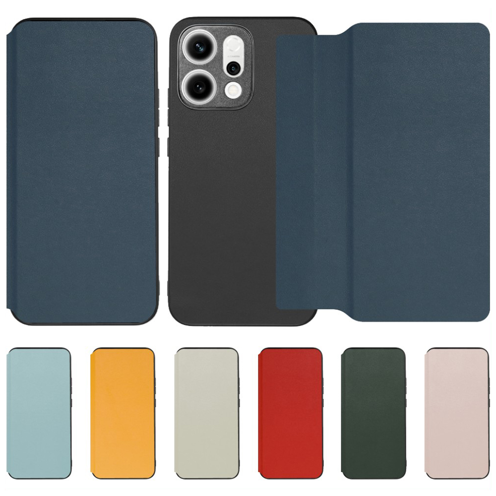 [ LOOF SLIM-FIT ] OPPO Reno14 5G  スマホケース 背面 ケース カバー 手帳型 ハードケース カード収納 ポケットあり/なし マグネットなし ストラップホール [ OPPO Reno14 5G ]