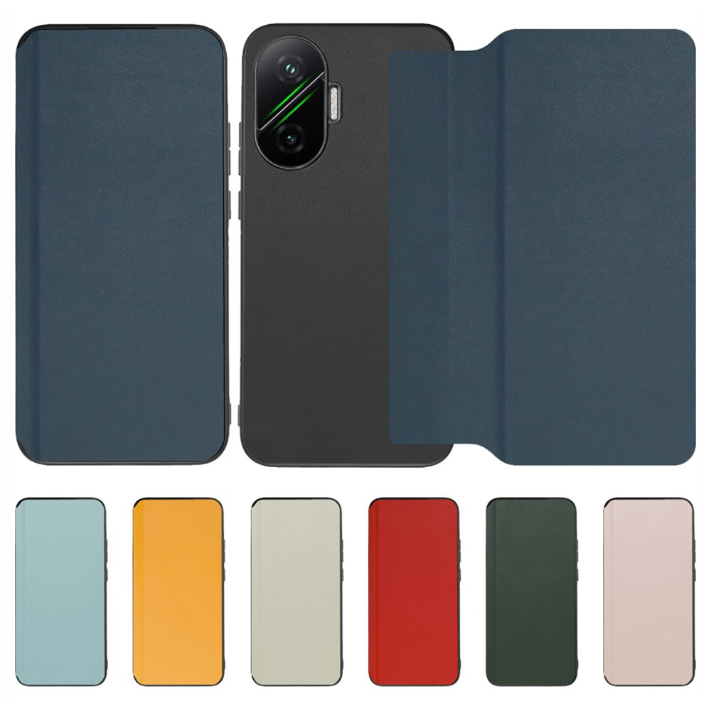 [ LOOF SLIM-FIT ] POCO F7 Xiaomi シャオミ スマホケース 背面 ケース カバー 手帳型 ハードケース カード収納 ポケットあり/なし マグネットなし ストラップホール [ POCO F7 ]
