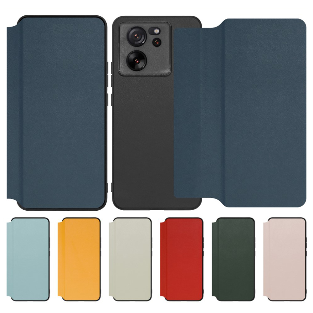 [ LOOF SLIM-FIT ] Xiaomi 13T / 13T Pro XIG04 13 T 13TPro スマホケース 背面 ケース カバー 手帳型 ハードケース カード収納 マグネットなし ストラップホール [ Xiaomi 13T / 13T Pro ]