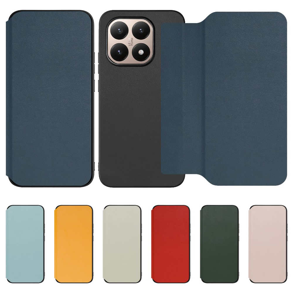 [ LOOF SLIM-FIT ] Xiaomi 15T シャオミ 15T スマホケース 背面 ケース カバー 手帳型 ハードケース カード収納 ポケットあり/なし マグネットなし ストラップホール [ Xiaomi 15T ]