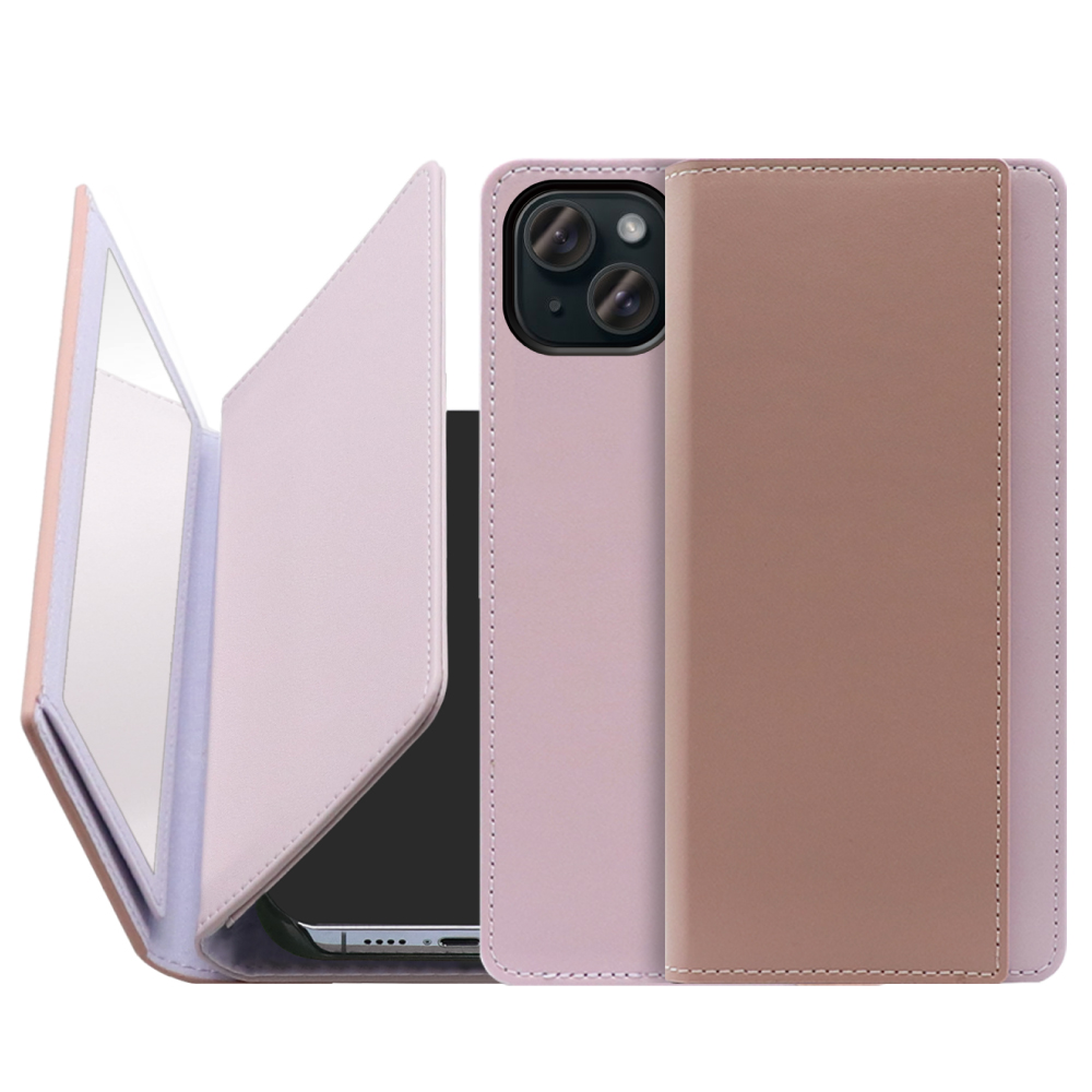 [ LOOF MIRROR ] iPhone 15 Plus iPhone15 Plus アイフォン15 プラス iPhone 15 Plus 15Plus アイフォン 15 スマホケース ケース カバー 手帳型ケース カード収納 ミラー 鏡 ベルトなし [ iPhone 15 Plus ]