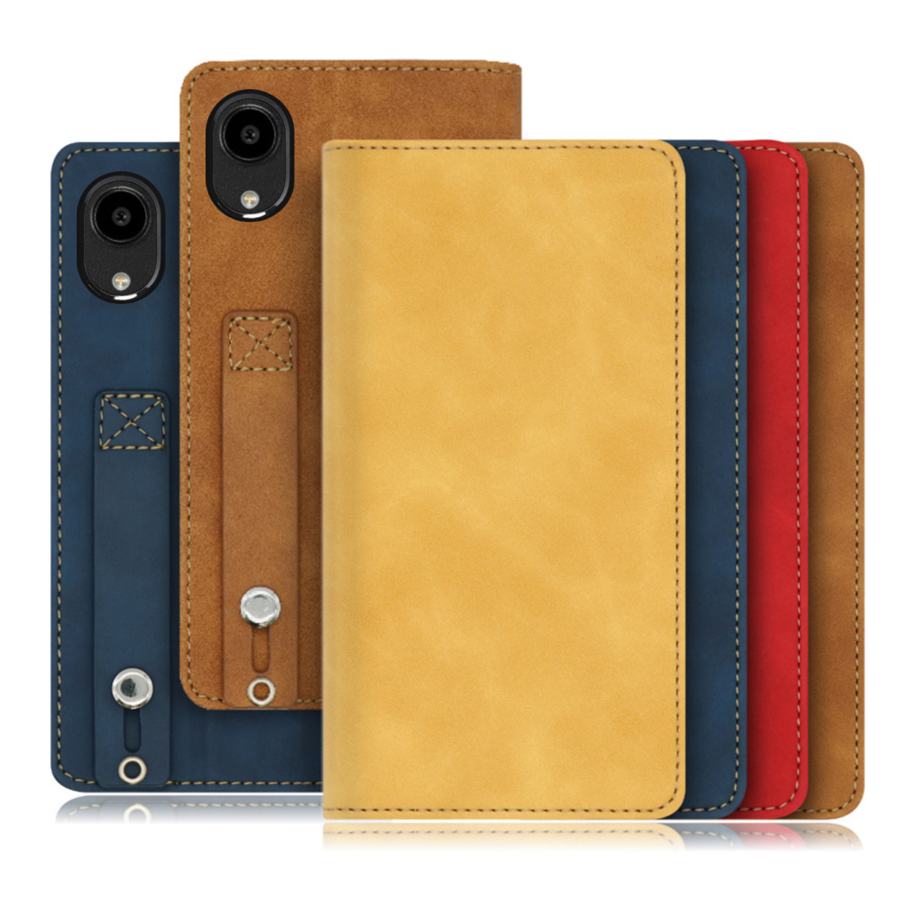 [ LOOF HOLD-LITE ] DIGNO SX5 KC-S306 スマホケース ケース カバー 手帳型ケース 背面ベルト カード収納 ベルトなし マグネットなし [ DIGNO SX5 ]