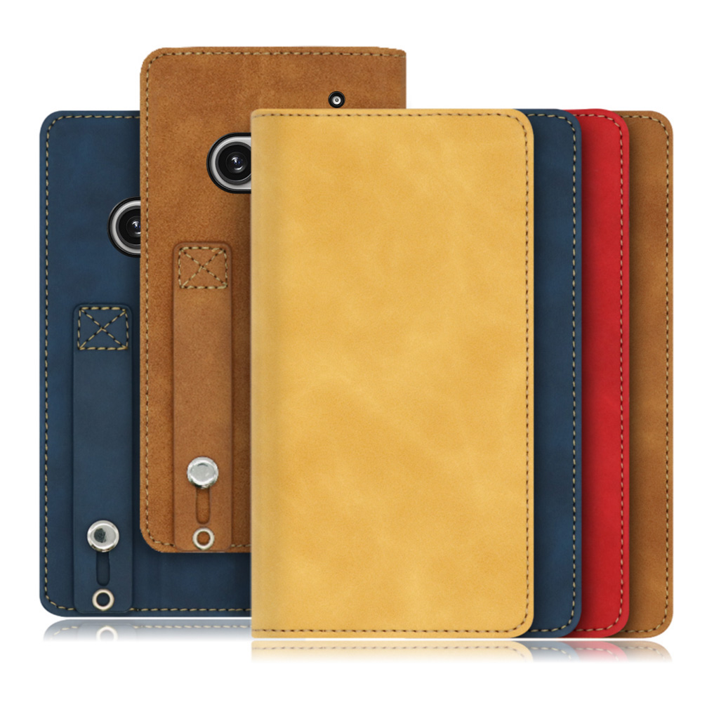 [ LOOF HOLD-LITE ] Nothing Phone (2a)  スマホケース ケース カバー 手帳型ケース 背面ベルト カード収納 ベルトなし マグネットなし [ Nothing Phone (2a) ]