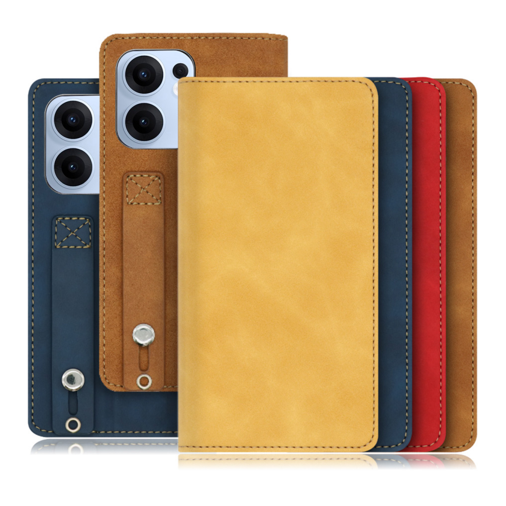 [ LOOF HOLD-LITE ] OPPO Reno13 A  スマホケース ケース カバー 手帳型ケース 背面ベルト カード収納 ベルトなし マグネットなし [ OPPO Reno13 A ]