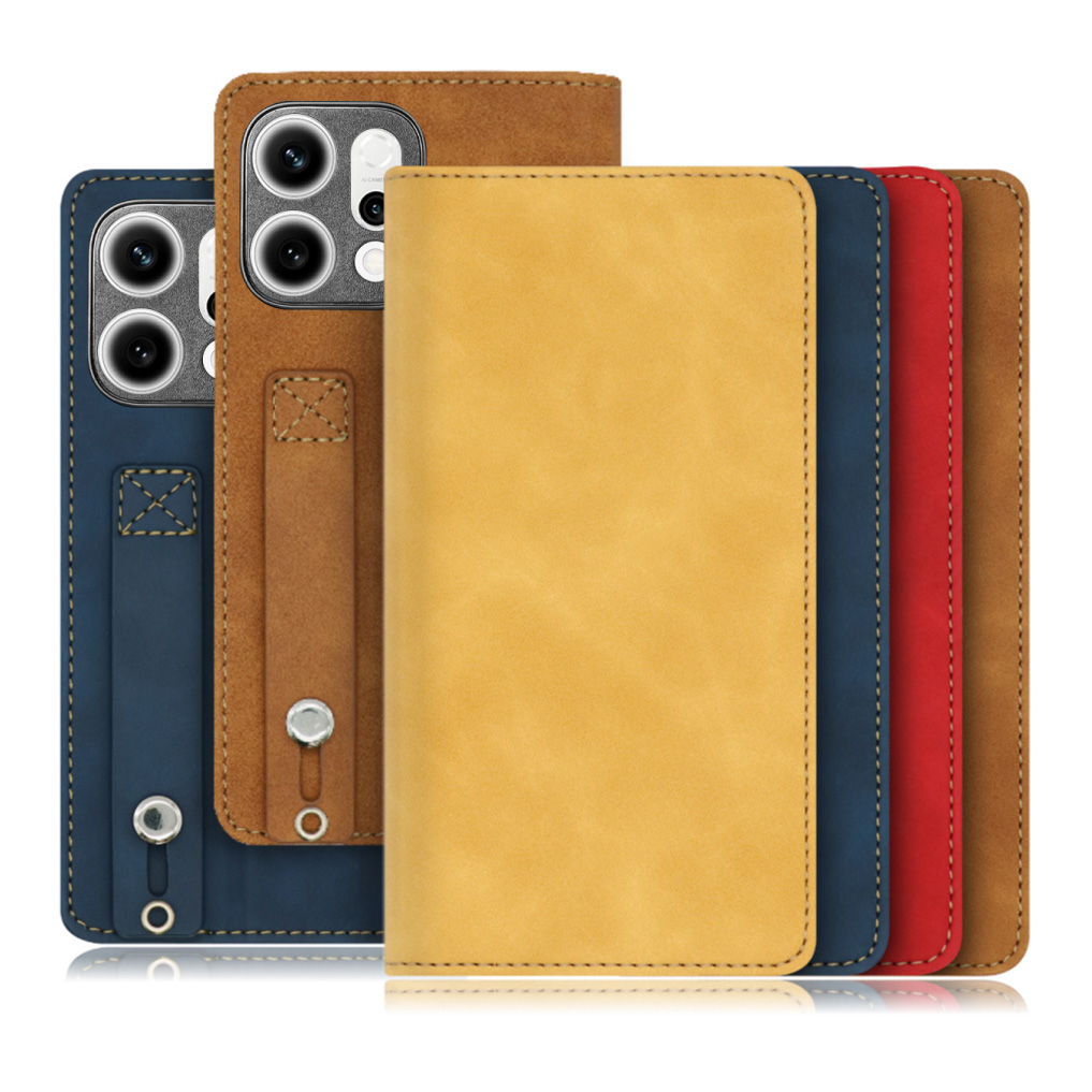 [ LOOF HOLD-LITE ] OPPO Reno14 5G  スマホケース ケース カバー 手帳型ケース 背面ベルト カード収納 ベルトなし マグネットなし [ OPPO Reno14 5G ]