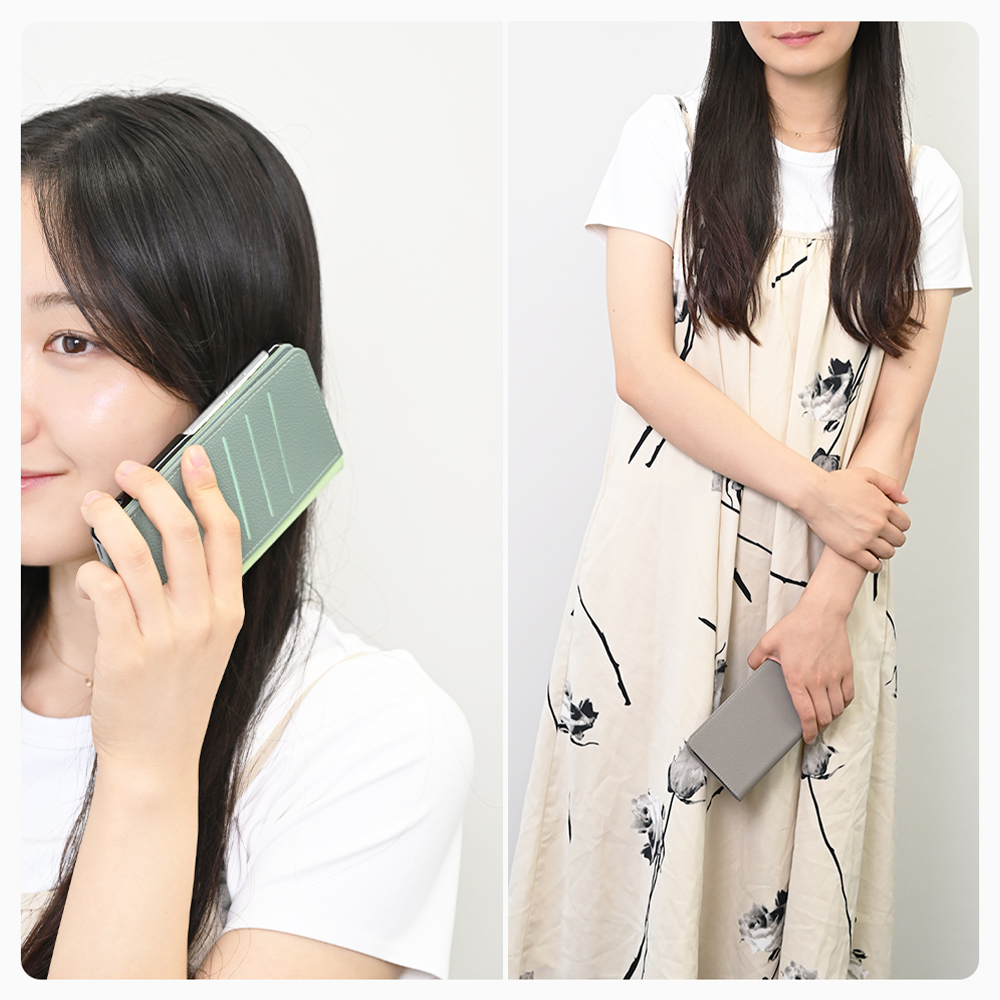 [ LOOF BOOK ] AQUOS R9 / R10 SH-51E SH-51F スマホケース ケース カバー 手帳型ケース カード収納 本革 マグネットなし ベルトなし [ AQUOS R9 / R10 ]