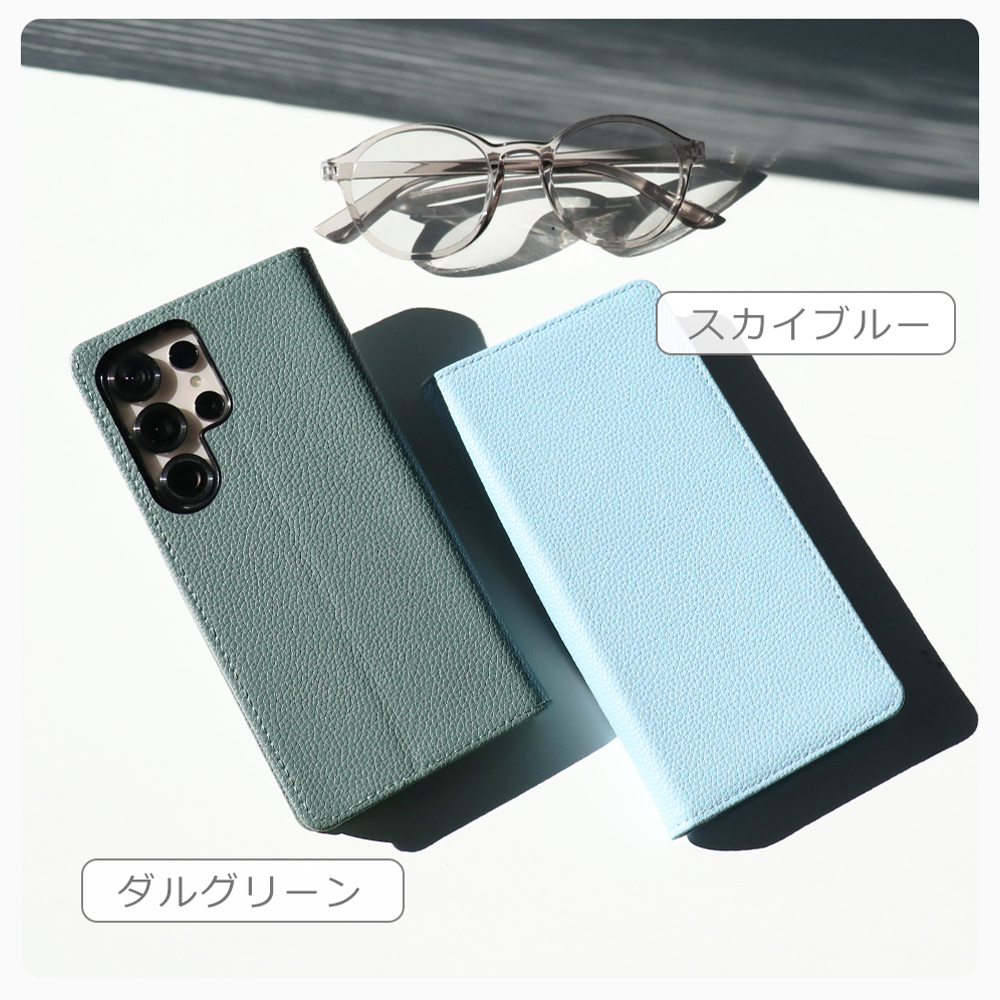 [ LOOF BOOK ] AQUOS R9 / R10 SH-51E SH-51F スマホケース ケース カバー 手帳型ケース カード収納 本革 マグネットなし ベルトなし [ AQUOS R9 / R10 ]