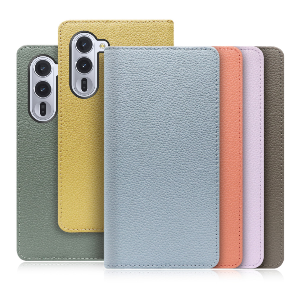 [ LOOF BOOK ] arrows Alpha F-51F M08 アルファ スマホケース ケース カバー 手帳型ケース カード収納 本革 マグネットなし ベルトなし [ arrows Alpha 用 ]