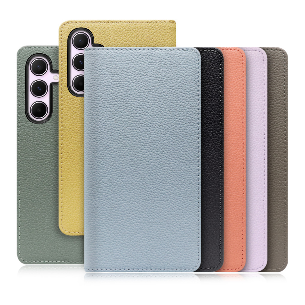 [ LOOF BOOK ] Galaxy A55 5G  スマホケース ケース カバー 手帳型ケース カード収納 本革 マグネットなし ベルトなし [ Galaxy A55 5G ]