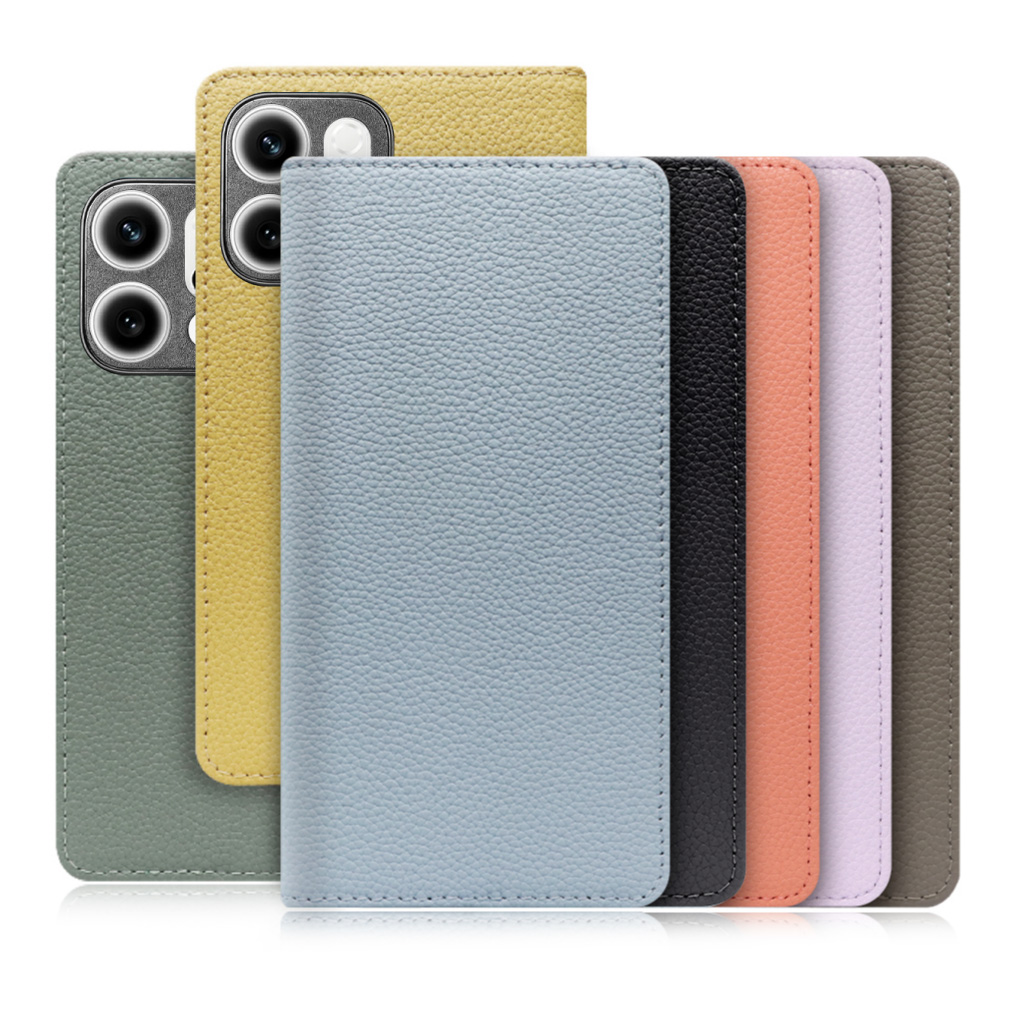 [ LOOF BOOK ] OPPO Reno14 5G  スマホケース ケース カバー 手帳型ケース カード収納 本革 マグネットなし ベルトなし [ OPPO Reno14 5G ]