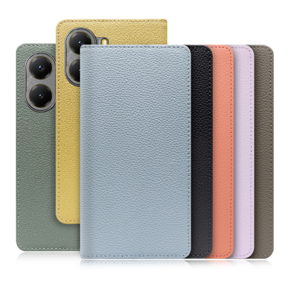 [ LOOF BOOK ] POCO X7 Pro Xiaomi スマホケース ケース カバー 手帳型ケース カード収納 本革 マグネットなし ベルトなし [ POCO X7 Pro ]