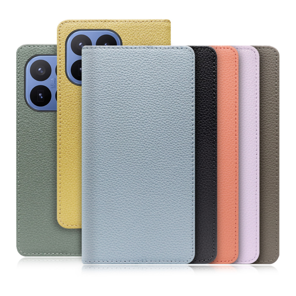 [ LOOF BOOK ] Xiaomi 17T Pro シャオミ スマホケース ケース カバー 手帳型ケース カード収納 本革 マグネットなし ベルトなし [ Xiaomi 17T Pro ]