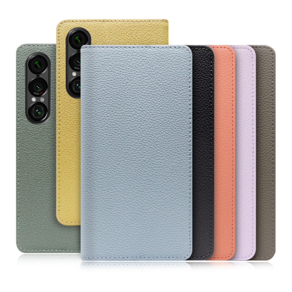 [ LOOF BOOK ] Xperia 1 VII SO-51F スマホケース ケース カバー 手帳型ケース カード収納 本革 マグネットなし ベルトなし [ Xperia 1 VII ]