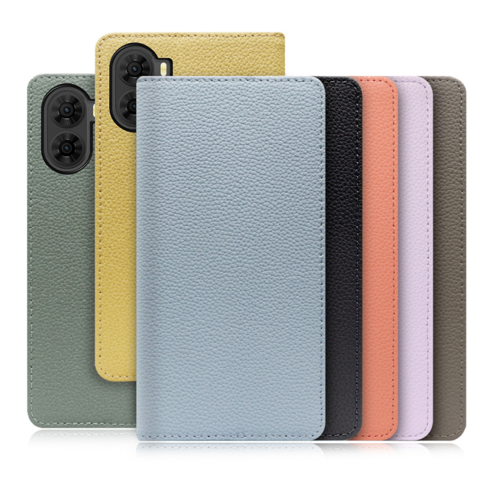 [ LOOF BOOK ] nubia S2 A504ZT スマホケース ケース カバー 手帳型ケース カード収納 本革 マグネットなし ベルトなし [ nubia S2 ]