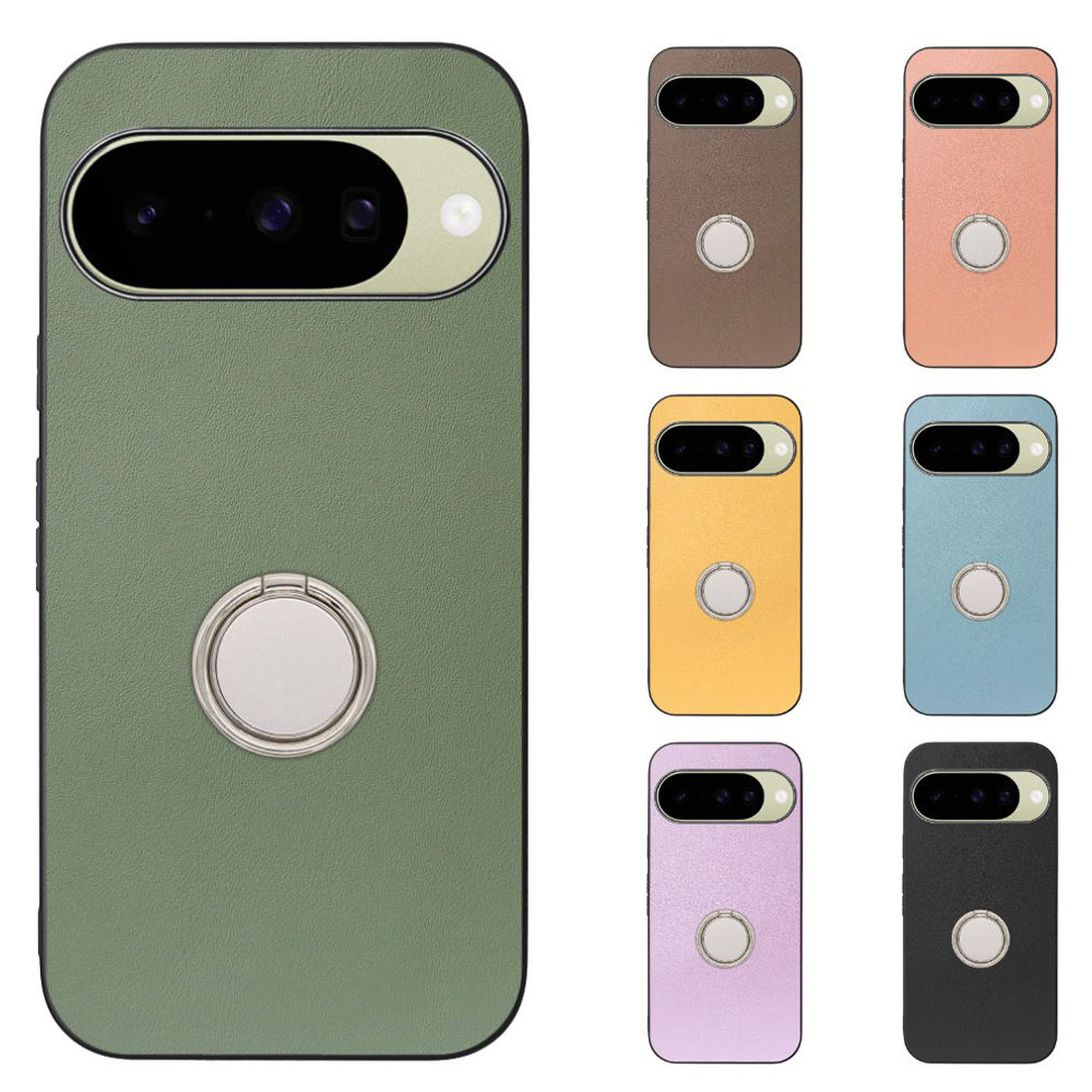 [ LOOF RING-SHELL (シンプル Ver.) ] Google Pixel 10 / 10 Pro Google Pixel10 Pixel10pro ピクセル10 ピクセル10プロ スマホケース 背面 ケース カバー ハードケース スマホリング リング付き 本革 ストラップホール [ Google Pixel 10 / 10 Pro ]