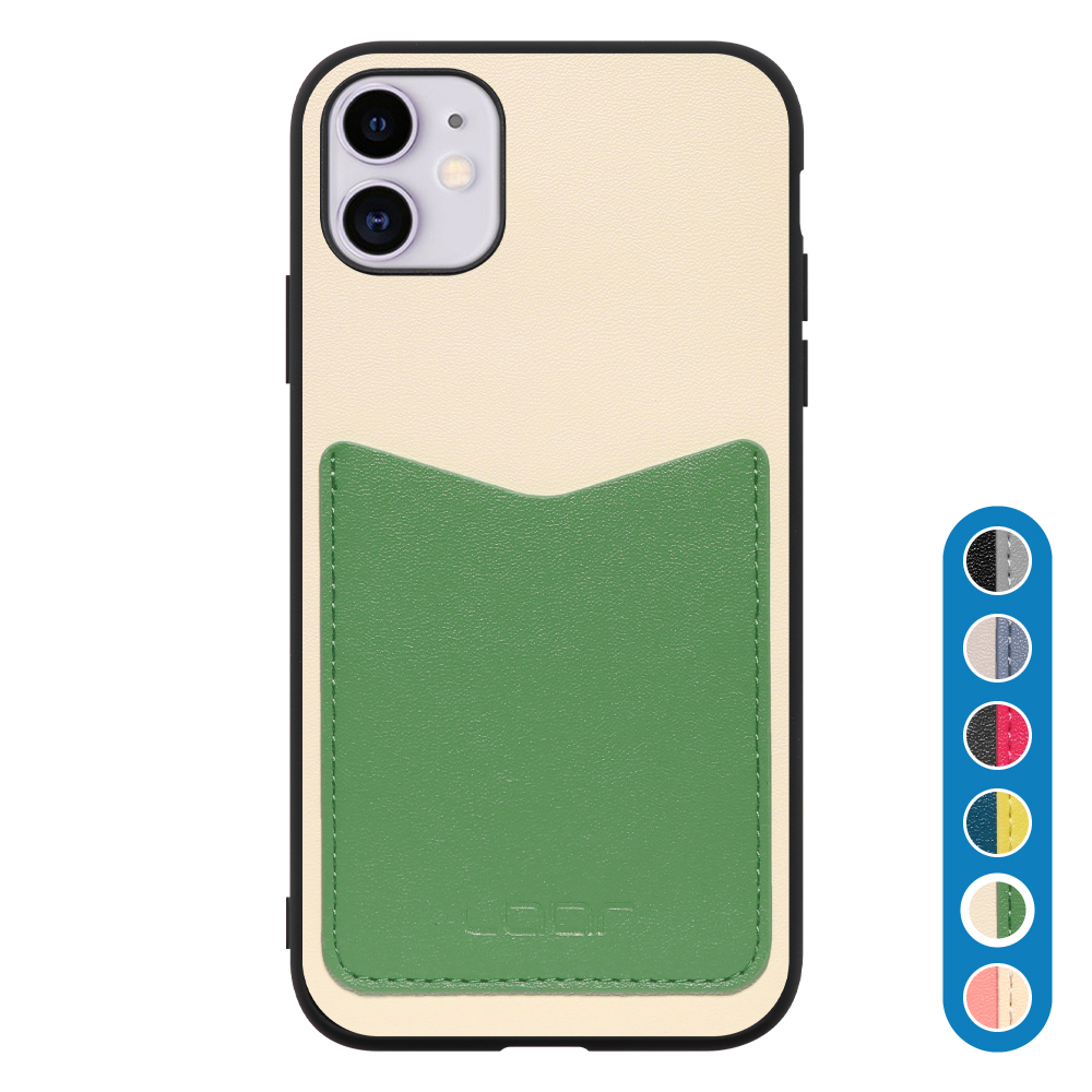 [ LOOF PASS-SHELL ] iPhone 11 iPhone11 スマホケース 背面 ケース カバー ハードケース カード収納 カードホルダー ストラップホール [ iPhone 11 ]