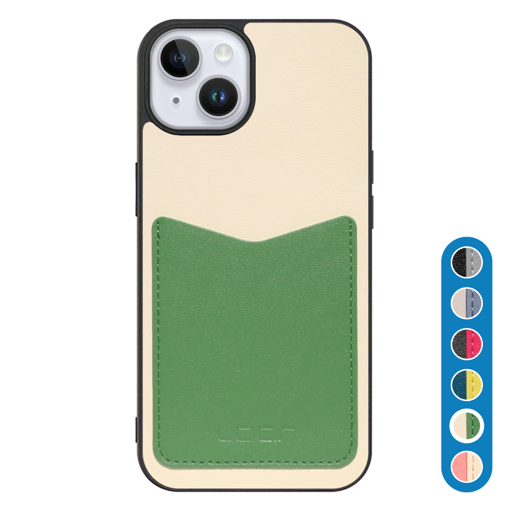 [ LOOF PASS-SHELL ] iPhone 14 Plus iphone14plus 14plus 14+ プラス スマホケース 背面 ケース カバー ハードケース カード収納 カードホルダー ストラップホール [ iPhone 14 Plus ]