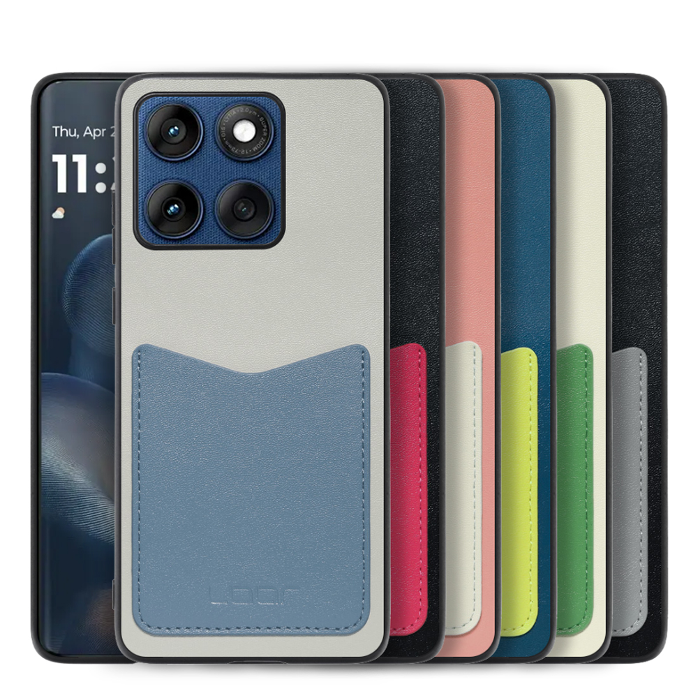 [ LOOF PASS-SHELL ] motorola edge 60 モトローラ XT2507-3 XT2507-6 スマホケース 背面 ケース カバー ハードケース カード収納 カードホルダー ストラップホール [ motorola edge 60 ]