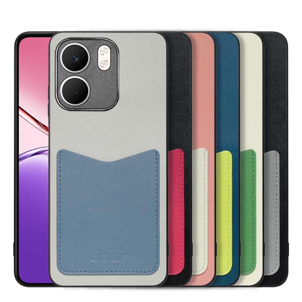 [ LOOF PASS-SHELL ] OPPO A5x オッポ スマホケース 背面 ケース カバー ハードケース カード収納 カードホルダー ストラップホール [ OPPO A5x 用 ]