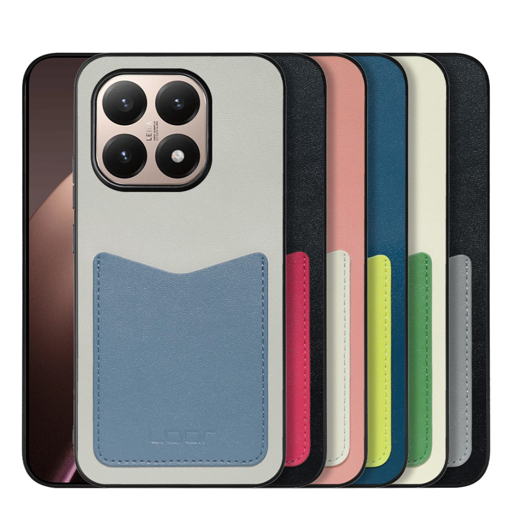 [ LOOF PASS-SHELL ] Xiaomi 15T シャオミ 15T スマホケース 背面 ケース カバー ハードケース カード収納 カードホルダー ストラップホール [ Xiaomi 15T ]