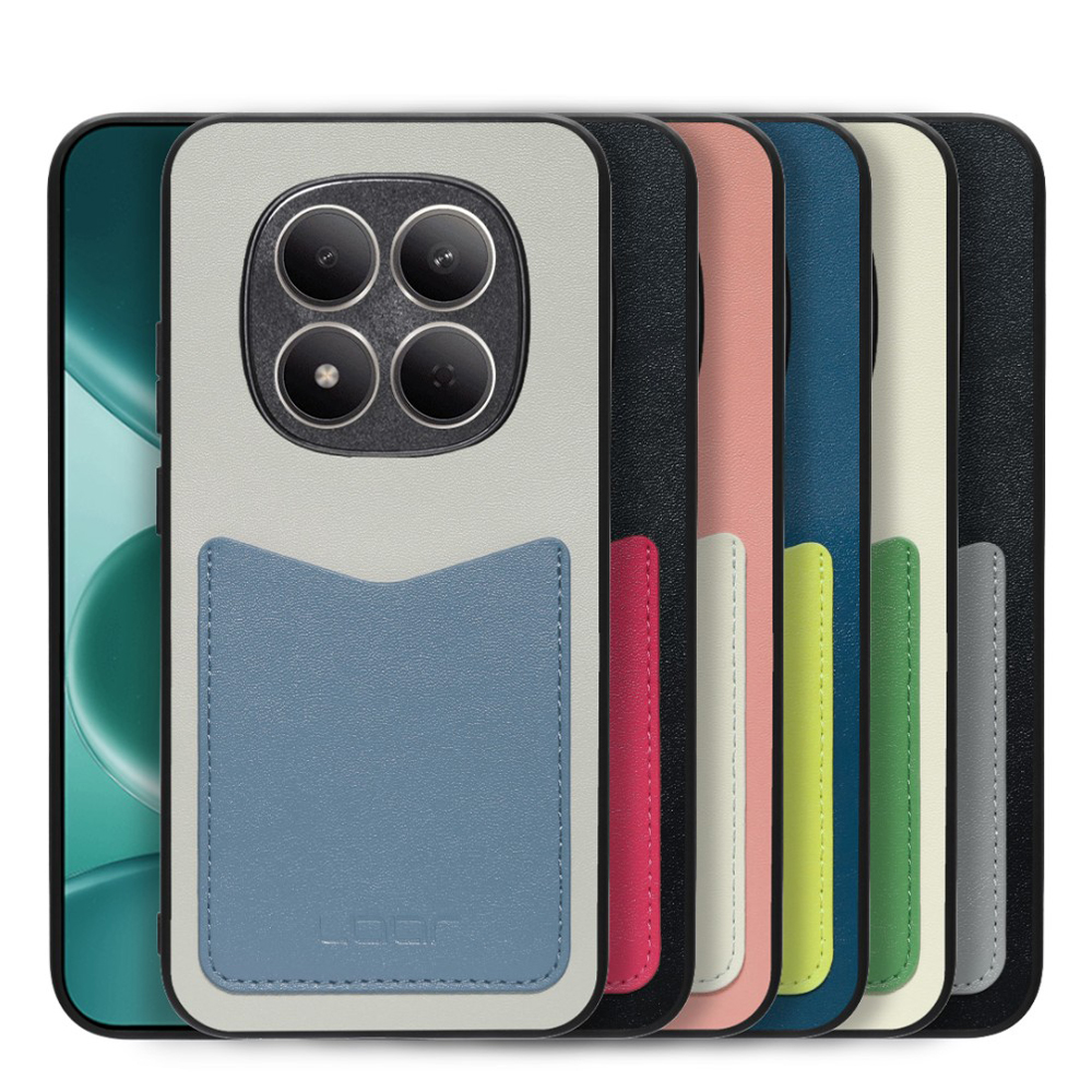 [ LOOF PASS-SHELL ] REDMI Note 15 Pro 5G Xiaomi スマホケース 背面 ケース カバー ハードケース カード収納 カードホルダー ストラップホール [ REDMI Note 15 Pro 5G ]