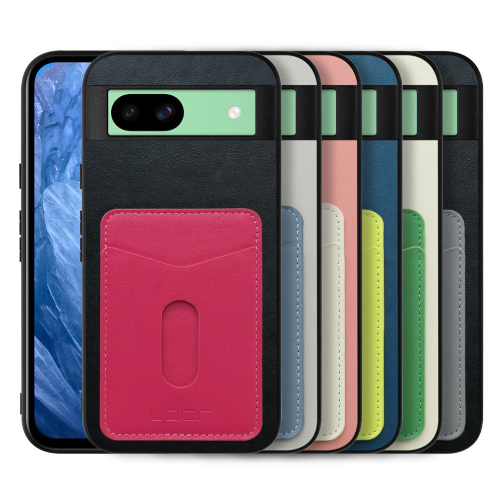 [ LOOF PASS-SHELL スライド] Google Pixel 8a  スマホケース 背面 ケース カバー ハードケース カード収納 カードホルダー ストラップホール [ Google Pixel 8a ]