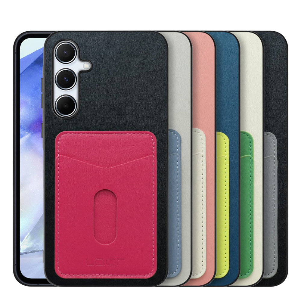 [ LOOF PASS-SHELL スライド] Galaxy A55 5G  スマホケース 背面 ケース カバー ハードケース カード収納 カードホルダー ストラップホール [ Galaxy A55 5G ]