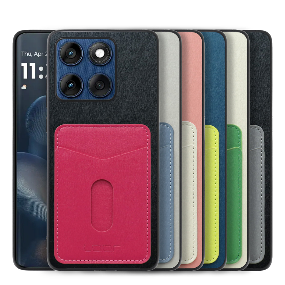 [ LOOF PASS-SHELL スライド] motorola edge 60 モトローラ XT2507-3 XT2507-6 スマホケース 背面 ケース カバー ハードケース カード収納 カードホルダー ストラップホール [ motorola edge 60 ]