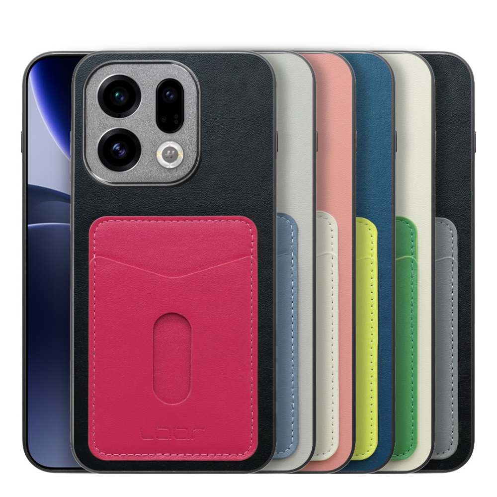 [ LOOF PASS-SHELL スライド] OPPO Find X9 OPG07 CPH2797 スマホケース 背面 ケース カバー ハードケース カード収納 カードホルダー ストラップホール [ OPPO Find X9 ]