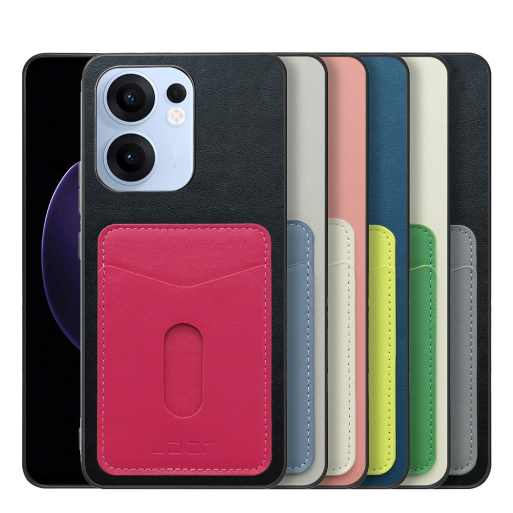[ LOOF PASS-SHELL スライド] OPPO Reno13 A  スマホケース 背面 ケース カバー ハードケース カード収納 カードホルダー ストラップホール [ OPPO Reno13 A ]