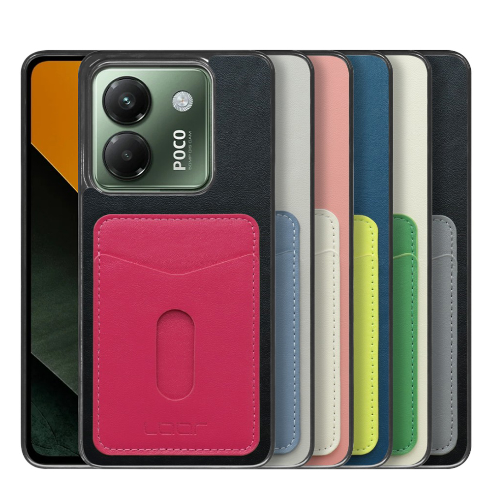 [ LOOF PASS-SHELL スライド] POCO M7 Pro 5G Xiaomi シャオミ スマホケース 背面 ケース カバー ハードケース カード収納 カードホルダー ストラップホール [ POCO M7 Pro 5G ]