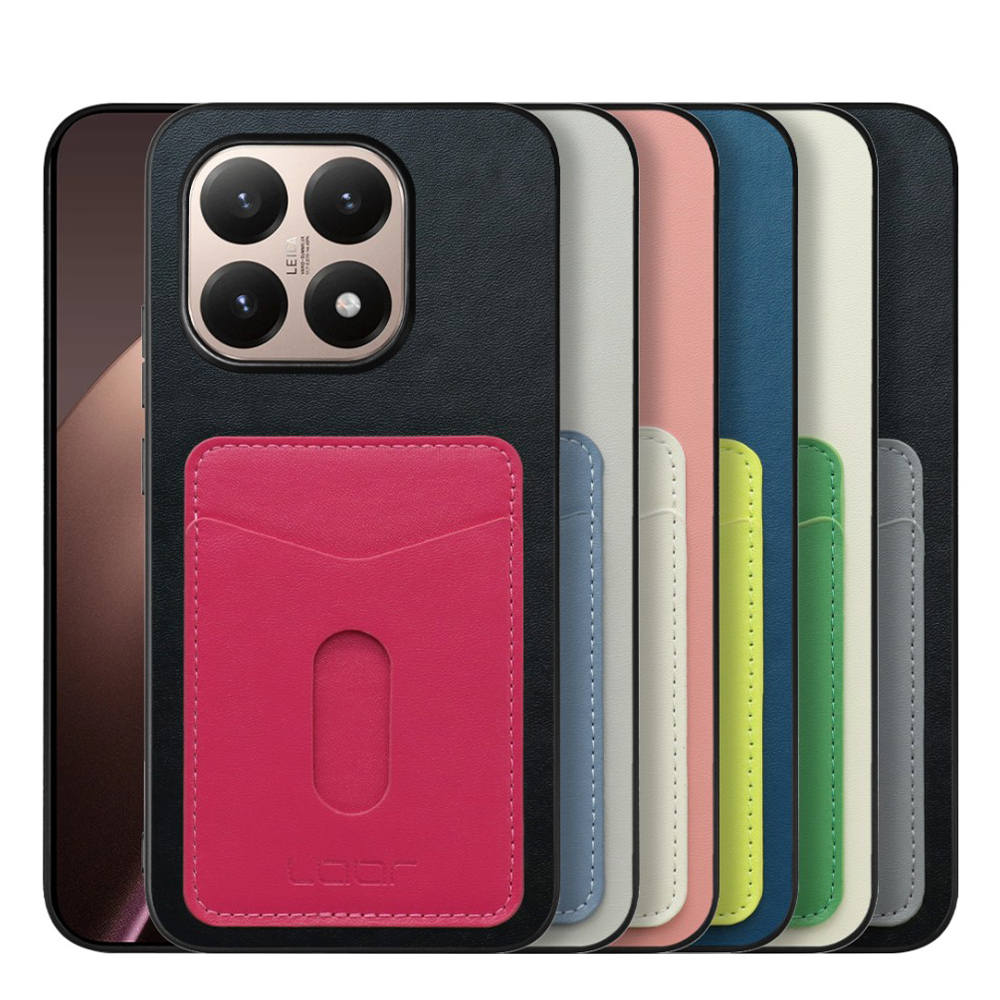 [ LOOF PASS-SHELL スライド] Xiaomi 15T シャオミ 15T スマホケース 背面 ケース カバー ハードケース カード収納 カードホルダー ストラップホール [ Xiaomi 15T ]