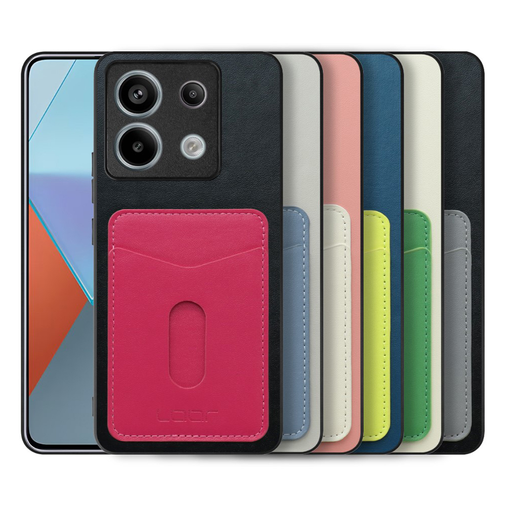 [ LOOF PASS-SHELL スライド] Redmi Note 13 Pro 5G  スマホケース 背面 ケース カバー ハードケース カード収納 カードホルダー ストラップホール [ Redmi Note 13 Pro 5G ]
