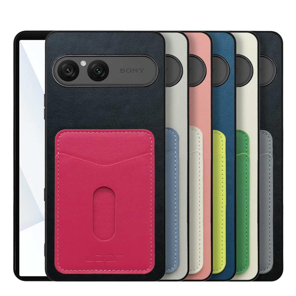 [ LOOF PASS-SHELL スライド] Xperia 10 VII エクスペリア XQ-FE44 スマホケース 背面 ケース カバー ハードケース カード収納 カードホルダー ストラップホール [ Xperia 10 VII 用 ]