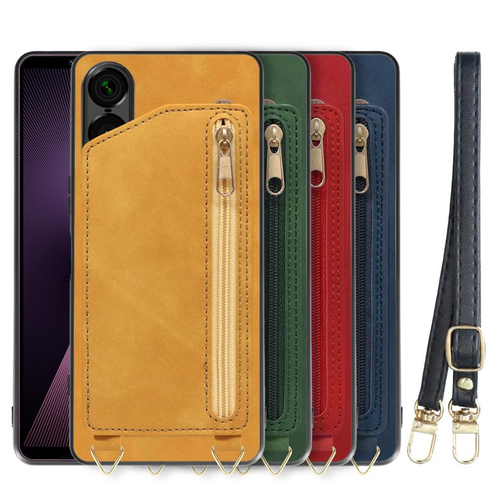 [ LOOF SHOULDER-FLIP ] Xperia 1 VII SO-51F スマホケース 背面 ケース カバー ハードケース ショルダー スマホショルダー ストラップ 肩掛け 首掛け カード収納 [ Xperia 1 VII ]