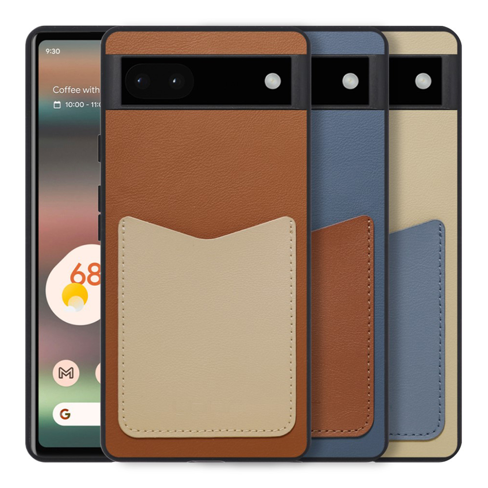 [LOOF PASS-SHELL (LEATHER Ver.)] Google Pixel 6a googlepixel6a pixel6a スマホケース 背面 ケース カバー ハードケース カード収納 カードホルダー ストラップホール [ Google Pixel 6a ]