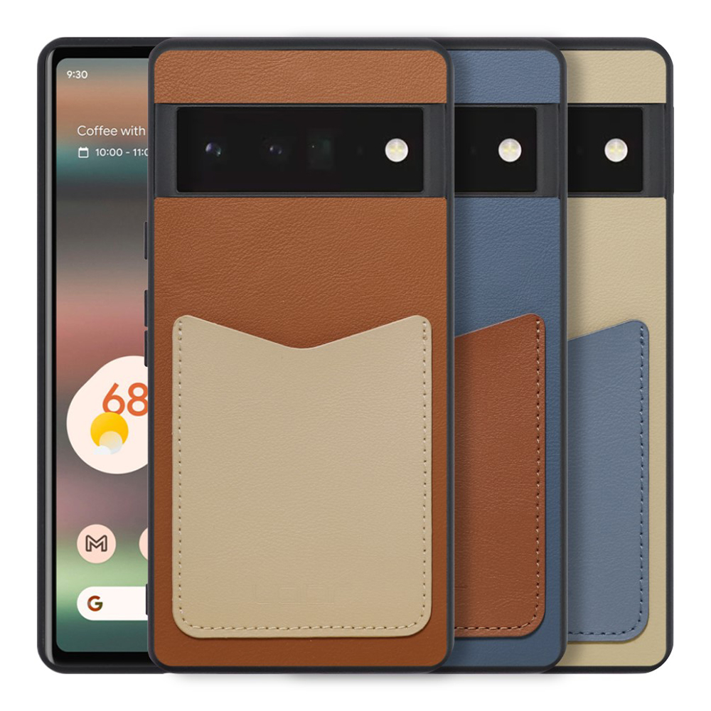 [LOOF PASS-SHELL (LEATHER Ver.)] Google Pixel 6 Pro Googlepixel6pro 6pro プロ ピクセル6pro スマホケース 背面 ケース カバー ハードケース カード収納 カードホルダー ストラップホール [ Google Pixel 6 Pro ]