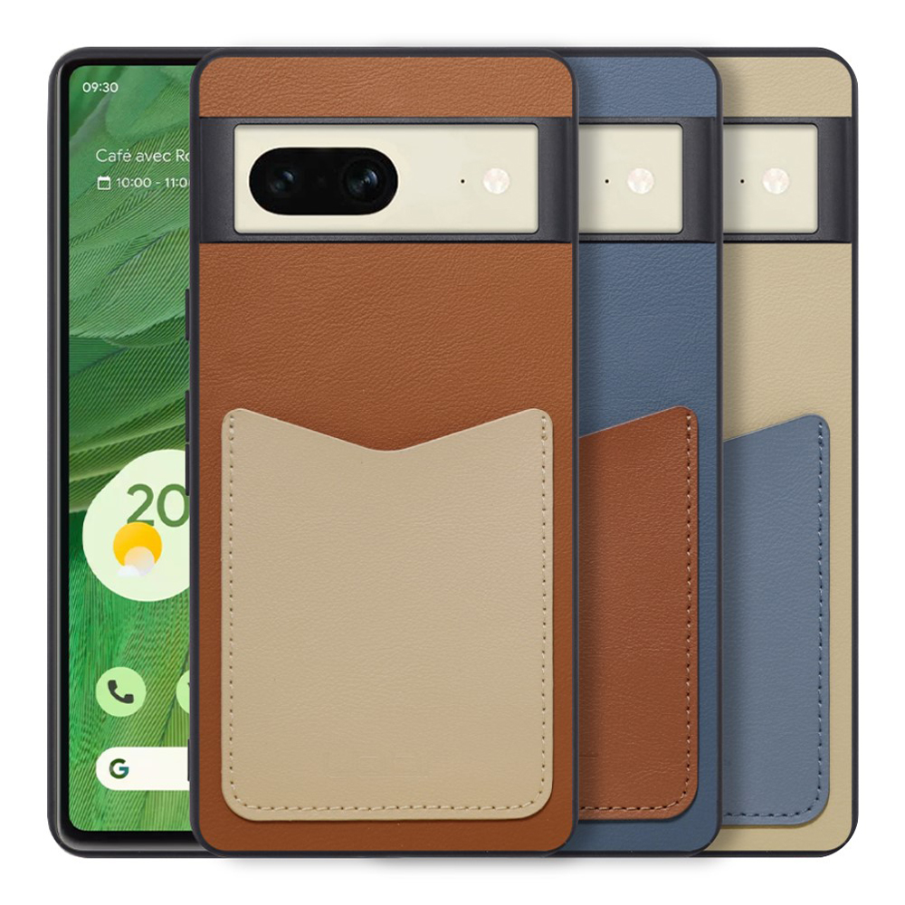 [LOOF PASS-SHELL (LEATHER Ver.)] Google pixel 7 googlepixel7 pixel7 ピクセル7 スマホケース 背面 ケース カバー ハードケース カード収納 カードホルダー ストラップホール [ Google Pixel 7 ]