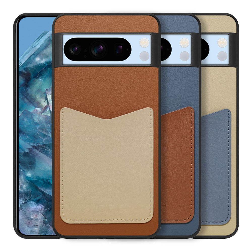 [ LOOF PASS-SHELL (LEATHER Ver.) ] Google pixel 8 Pro googlepixel8pro Pixel8 8Pro プロ ピクセル8Pro スマホケース 背面 ケース カバー ハードケース カード収納 カードホルダー ストラップホール [ Google Pixel 8 Pro ]