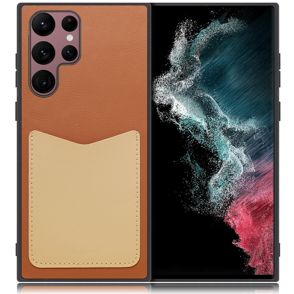 LooCo Official Shop / [LOOF PASS-SHELL (LEATHER Ver.)] Galaxy S22