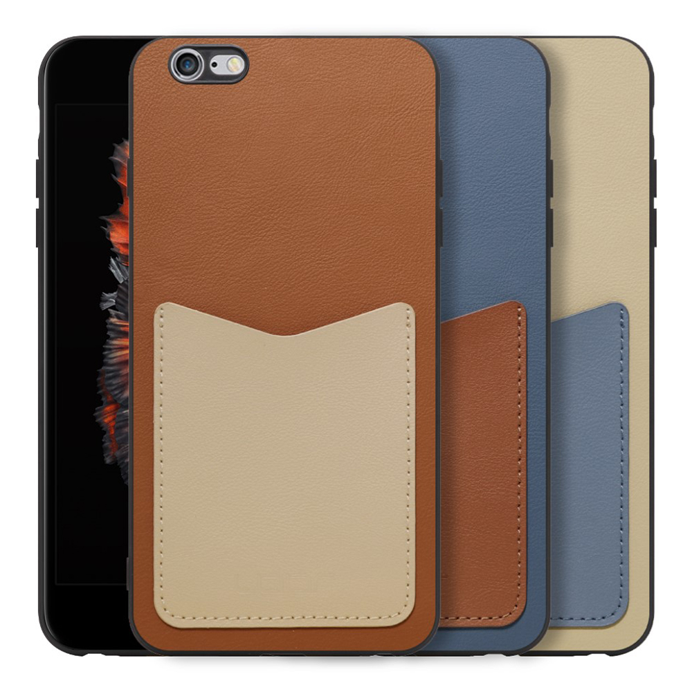 [LOOF PASS-SHELL (LEATHER Ver.)] iPhone 6 Plus / 6s Plus iphone6plus iphone6splus 6plus 6splus スマホケース 背面 ケース カバー ハードケース カード収納 カードホルダー ストラップホール [ iPhone 6 Plus / 6s Plus ]