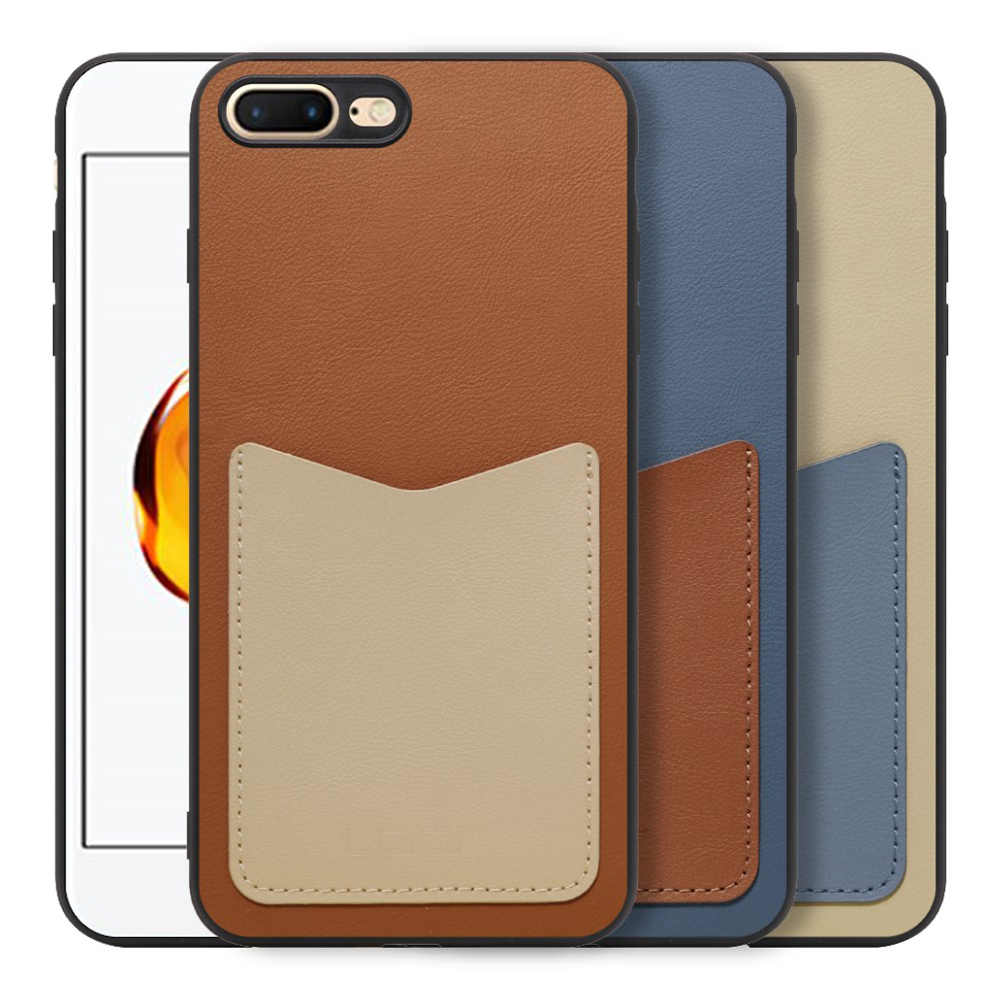 [LOOF PASS-SHELL (LEATHER Ver.)] iPhone 7 Plus / 8 Plus iphone7plus iphone8plus 7plus 8plus スマホケース 背面 ケース カバー ハードケース カード収納 カードホルダー ストラップホール [ iPhone 7 Plus / 8 Plus ]