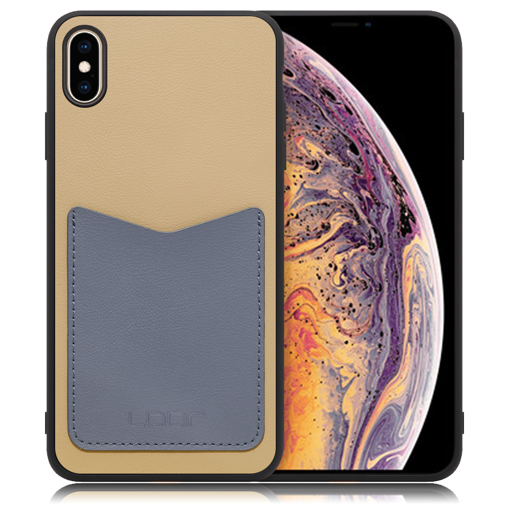 [LOOF PASS-SHELL (LEATHER Ver.)] iPhone XS Max iPhonexsmax xsmax スマホケース 背面 ケース カバー ハードケース カード収納 カードホルダー ストラップホール [ iPhone XS Max ]