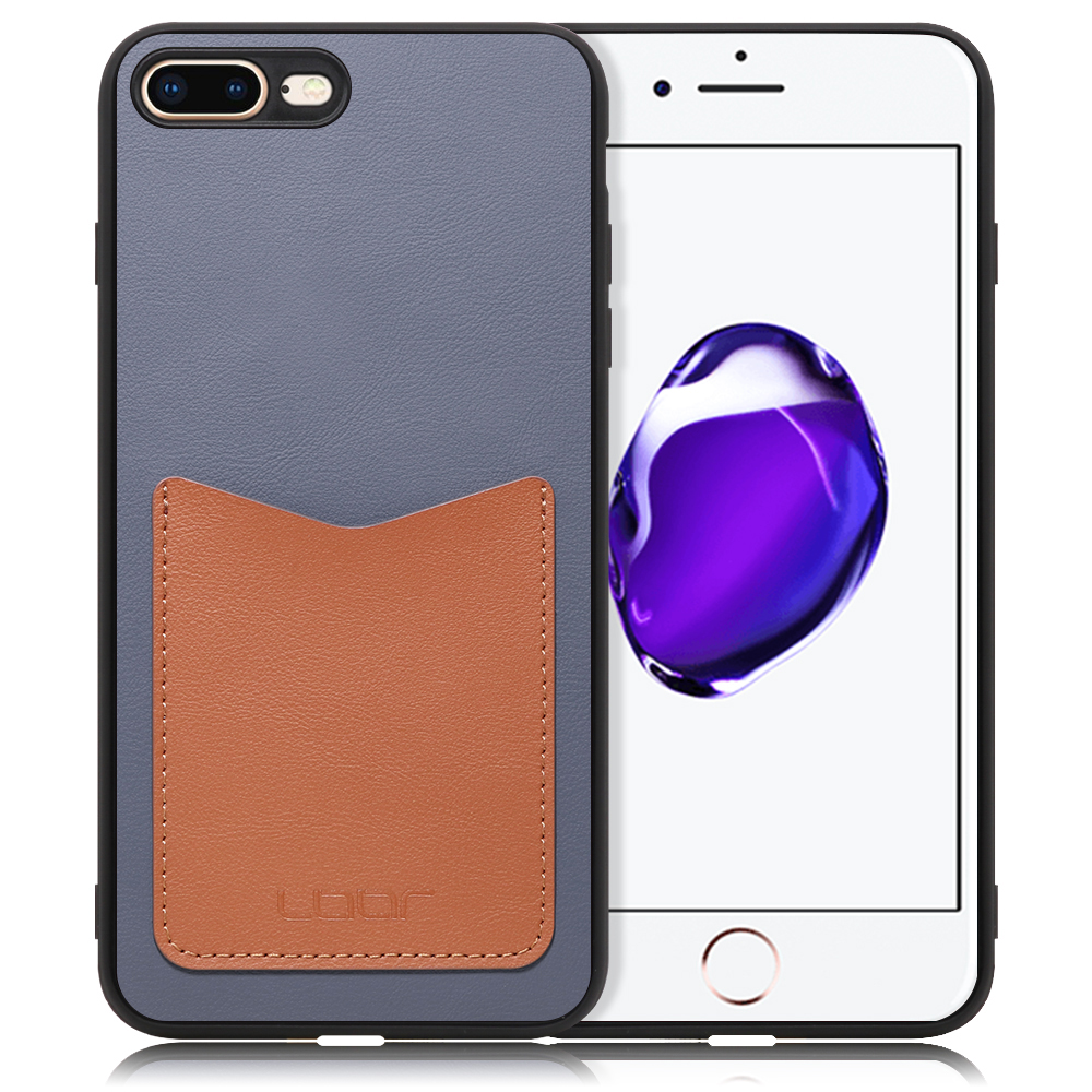 [LOOF PASS-SHELL (LEATHER Ver.)] iPhone 7 Plus / 8 Plus iphone7plus iphone8plus 7plus 8plus スマホケース 背面 ケース カバー ハードケース カード収納 カードホルダー ストラップホール [ iPhone 7 Plus / 8 Plus ]