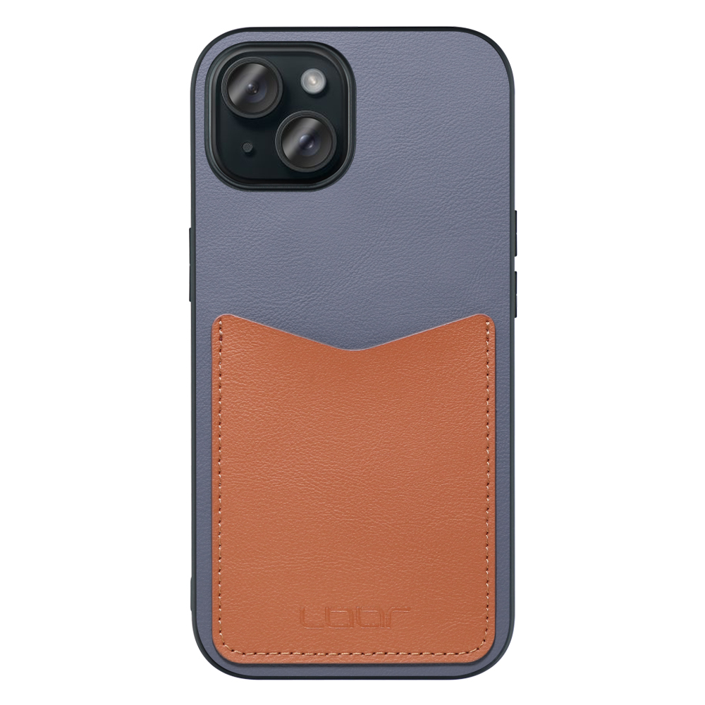 [ LOOF PASS-SHELL (LEATHER Ver.) ] iPhone 15 iPhone15 アイフォン15 iPhone 15 アイフォン 15 スマホケース 背面 ケース カバー ハードケース カード収納 カードホルダー ストラップホール [ iPhone 15 ]