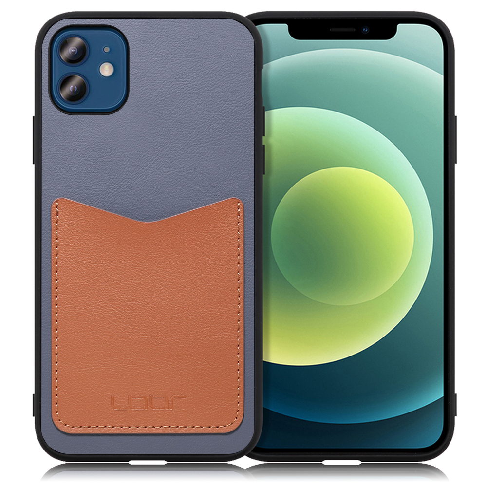 [LOOF PASS-SHELL (LEATHER Ver.)] iPhone 12 / 12 Pro iphone12 iphone12pro 12pro 12プロ スマホケース 背面 ケース カバー ハードケース カード収納 カードホルダー ストラップホール [ iPhone 12 / 12 Pro ]