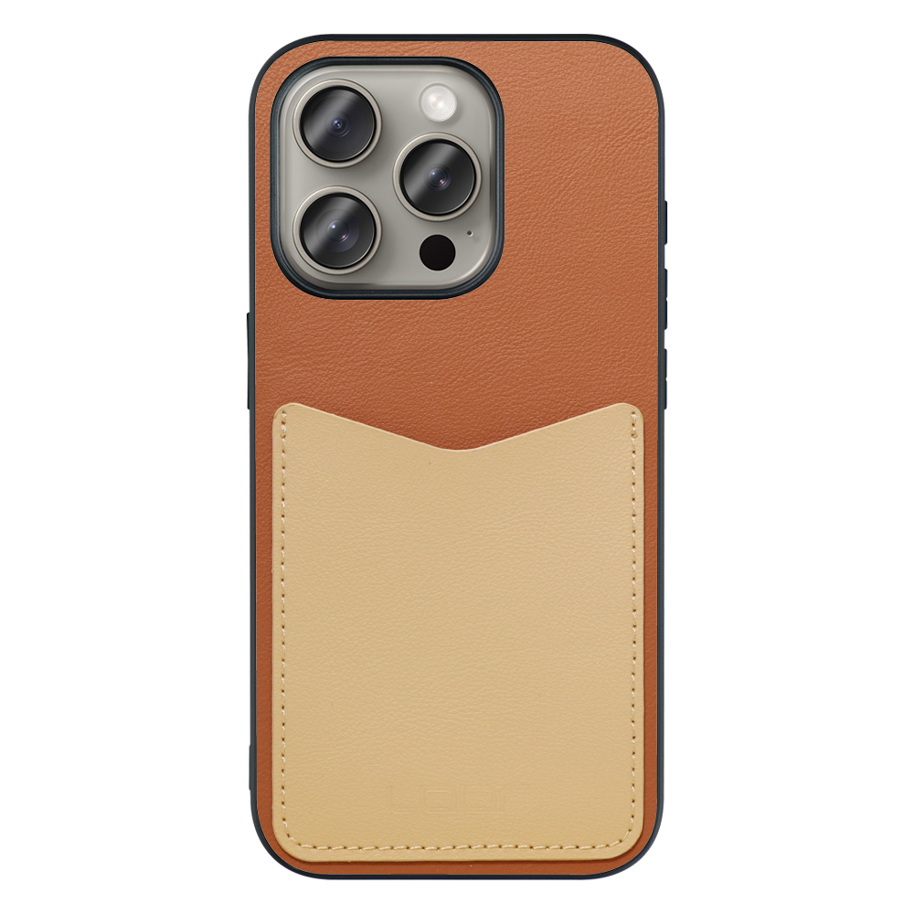 [ LOOF PASS-SHELL (LEATHER Ver.) ] iPhone 15 Pro iPhone15 Pro アイフォン15 プロ iPhone 15 Pro 15Pro アイフォン 15 スマホケース 背面 ケース カバー ハードケース カード収納 カードホルダー ストラップホール [ iPhone 15 Pro ]