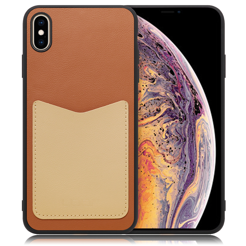 [LOOF PASS-SHELL (LEATHER Ver.)] iPhone XS Max iPhonexsmax xsmax スマホケース 背面 ケース カバー ハードケース カード収納 カードホルダー ストラップホール [ iPhone XS Max ]